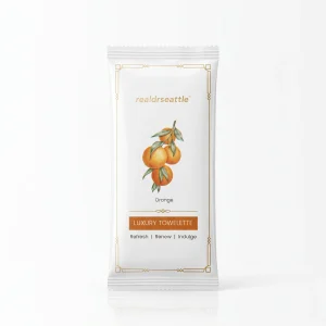 Orange Wipes for Face & Skin